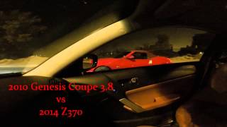 Tiburon 2.7 vs 370z vs Genesis Coupe 3.8 vs Caprice LTZ