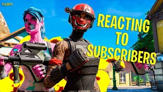 Reacting To Subscribers LIVE ! Road to 550 Subscribers !