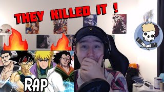 Reaction to MINATO, BARDOCK, ISSHIN & DRAGON RAP | RUSTAGE ft Shwabadi, Connor Quest & DizzyEight