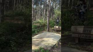 5 Year Old Sends 20” Full Suspension MTB On Drops At Twisted Oaks Bike Park #Shorts #MTB #Youth