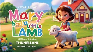 Mary Has a Little Lamb 🐑 | Fun Sing-Along Nursery Rhyme! | E-Family Channel