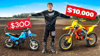 Racing Cheap vs Expensive Dirt Bikes!