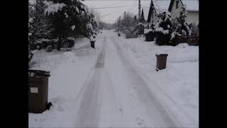 Météo en Hongrie Neige en Hongrie au lac Balaton