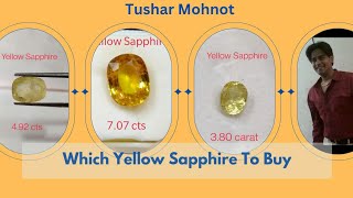 Which Yellow Sapphire Gemstone To buy ? Sri Lanka or Bangkok Sapphire #youtube #trending #2022 #gems