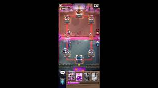 Clash Royal (Liga 1) Gameplay (Witch+Nightwitch+mirror and clone