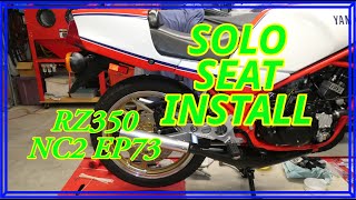 RZ350 NC2 EP73 SOLO COWL INSTALL - DON’T LIKE THESE THINGS