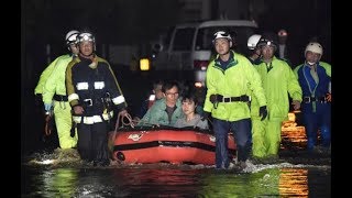 Heavy rain in Japan forces almost 400,000 from their homes