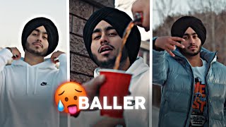 🥵 Shubh - Baller 🔥 4k whatsapp status / lyrics status || #shubh #shorts #short