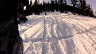 KTM 450 with Timbersled snowcross track system