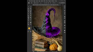 Adobe Photoshop Tutorial - How to change color witch realistic #photoshop #photoshoptutorial