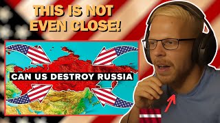 Latvian Pacifist Reacts To Could the US Defeat Russia On Its Own