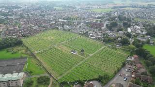 Aerial Drone: Mount Vernon Cemetery & Chapel