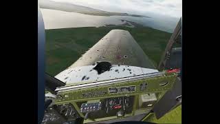 DCS in VR - P51 Mustang No Engine Landing