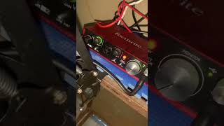 soundcard focusrite Scarlett 2i2 2nd gen recording | Second !