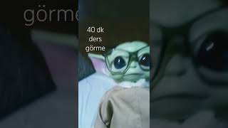 Baby yoda 2 seçenek arasında kalıyor #babyyoda