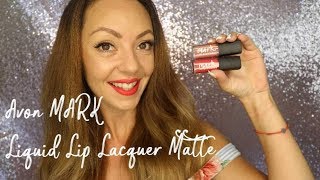 Матовото Червило от AVON / MARK Liquid Lip Lacquer Matte