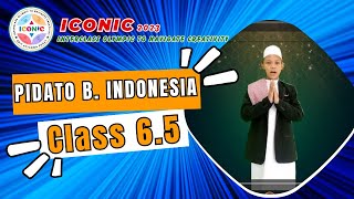 ICONIC 2023 | LOMBA PIDATO B. INDONESIA KELAS 6.5