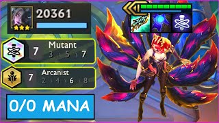 3 Star Ahri ⭐⭐⭐ ORB Machine 7 Mutant | 0 Mana | TFT Set 6.5