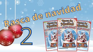 RASCA DE NAVIDAD 2022-2023 | LIBRO ENTERO PARTE 2 | RASCAS DE LA ONCE PREMIADOS LLEGÓ LA NAVIDAD