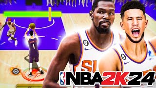 DEVIN BOOKER & KEVIN DURANT BUILD FORMS an ELECTRIFYING DUO TEAM in NBA2K24!