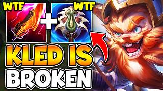 Why Kled is literally breaking top lane right now... for the first time ever