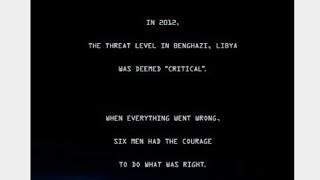 Tribute to Benghazi •11 September 2012• U.S. Special Operations |Catalyst|
[2017-HD]