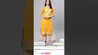 Trendy and affordable Kurtis under 599 #fashion #myntra #affordable #fashionstyle #fashiontrends