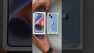 Unboxing IPhone 14 Blue In Colour 🤯😳#viralshorts #unboxing @unboxingxyz