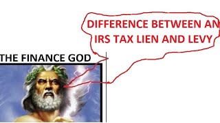 DIFFERENCE BETWEEN AN IRS TAX LIEN AND LEVY.