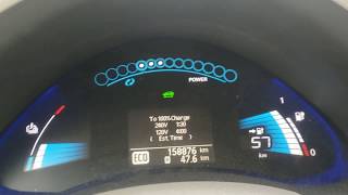 Nissan leaf Extender Battery Range and Capacity Test