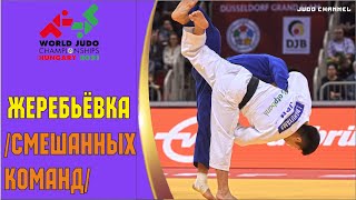 World Judo Championships Hungary 2021 Mixed Team Draw