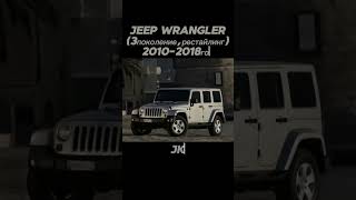 Все поколения Внедорожника Jeep Wrangler