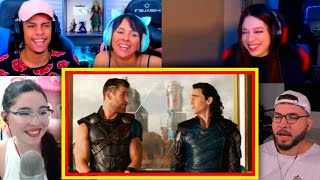 Thor foge de Sacar / Filme Thor: Ragnarok [MULT REAÇÕES] PARTE 9