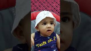 ওরে বাবা ! নুডলস কি ঝাল রে🤨🤣 -Cute baby loves spicy Noodles😋😋#Shorts