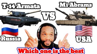 USA M1 Abrams VS Russia T-14 Armata Tank Reaction