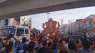 Ganesh #shobhayatra #ganesh #visarjan #ganeshvisarjan #ganeshchaturthi #nimajjanam #viral #trending