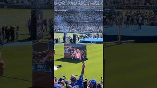 Freddie Freeman enters Dodger Stadium as World Series Champion #dodgers #baseball #mlb #losangeles