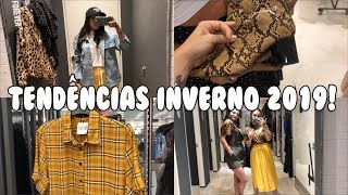 TENDÊNCIAS INVERNO 2019!! - MOSTRANDO AS ROUPAS, LOJAS E PREÇOS!!