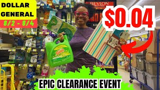 Dollar General Couponing Haul - $26 in products for $0.64 + 70% Off Clearance Event Finds | 8/2-8/4