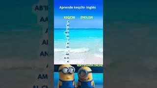 vocabulario idioma kaqchikel, speaking kaqchikel language