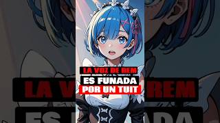 La Voz De REM Es FUNADA #anime #noticias #japon #rezero #seiyuu