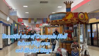 Beautiful 4K HDR-60 FPS view of Crossroads mall | indoor play area |Bellevue |Seattle|Washington|USA