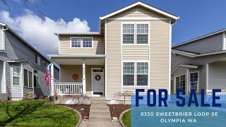 8330 Sweetbrier Lp SE | Olympia WA | Home for Sale | Drone and Walk-thru Video