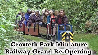 Grand Reopening of Croxteth Park Miniature Railway After 15 Years