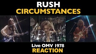 Brothers REACT to RUSH: Circumstances (1978 Live Official Music Video)