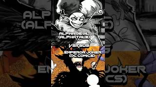 Alpha Jevil Vs Emperor Joker #faxorcap #dccomics #alphatale