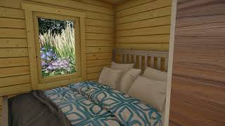 Chalet 40m2 habitable Holiday R / 40m2 / 70mm