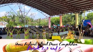 Unas Festival Street Dance Competition. Contestant number 1 (Purok 2, 5 and 7)