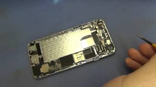 Восстановление утопленного iPhone 6. Не включается