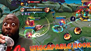 FRANCO UNSCAPABLE HOOK 🔥 - FRANCO HOOK MONTAGE - MOBILE LEGENDS BANG BANG